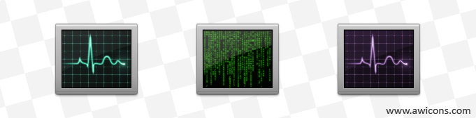 Activity Monitor Icons