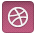 Dribbble Pressed Icon