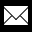 Email White Icon 32px png