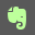 Evernote Grey Icon 32px png