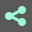 ShareThis Grey Icon 32px png
