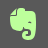Evernote Grey Icon 48px png