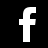 Facebook White Icon