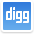 Digg Icon 34px png