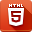 HTML5 Icon 32px png