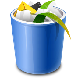Recycle Bin Full Icon 256px png