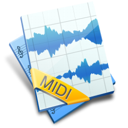 MIDI File Icon 256px png