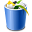 Recycle Bin Full Icon 32px png