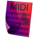 Midi File Icon icon