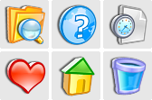 Stock icons: 3D Artistic Icons