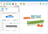  3D : 3D Text Commander