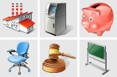 Stock icons: Vista Business Icons