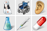 Stock icons: Vista Medical Icons