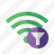 Иконка Wi-Fi Зелёная Фильтр