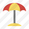 Иконка Пляжный зонт