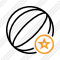 Иконка Пляжный мяч Звезда