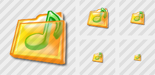 Folder Music Icon