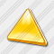 Triang Yellow Icon