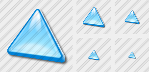 Triang Cyan Icon