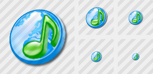 Web Music 2 Icon