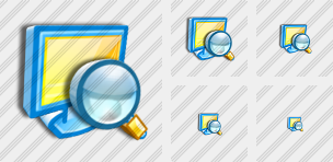 Computer Search Icon