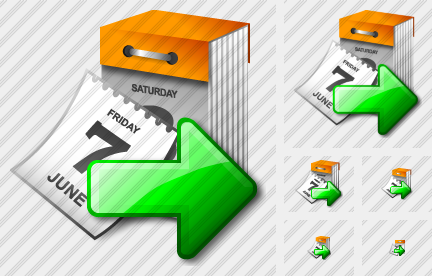 Calendar Export Icon