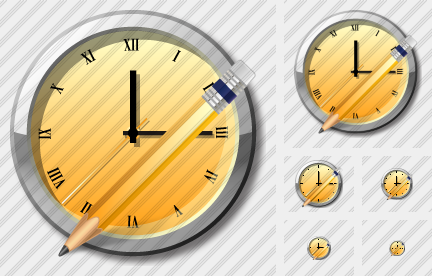Icone Clock Edit