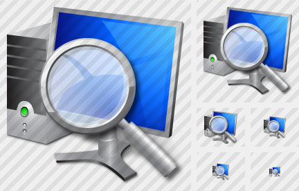 Computer Search Icon