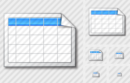 Icone Doc Table