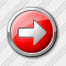 Arrow2 Right Red Icon