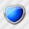 Heart Blue Icon