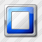 Media Stop Blue Icon