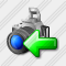 Photocamera Import Icon