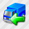 Truck Import Icon