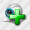 Webcamera Add Icon