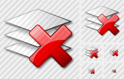 Layer Delete Icon