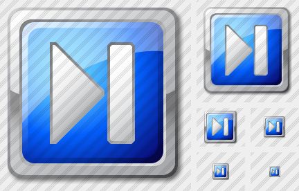 Media Next Blue Icon