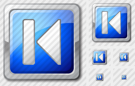 Media Prev Blue Icon