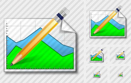 Icone Profile Graph Edit