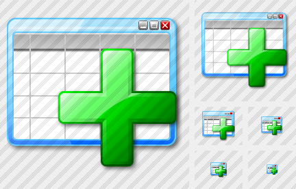 Table Add Icon