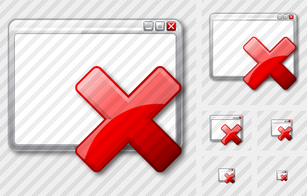 Icone Windows Delete