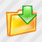 Folder Down Icon
