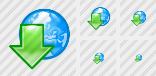 Web Download Icon