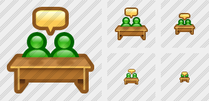 2 Pupils Speech Icon