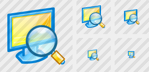 Computer Search Icon