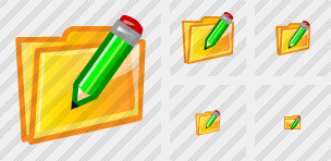 Folder Edit Icon