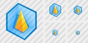 Graph 3d 2 Icon