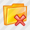 Folder Delete Icon