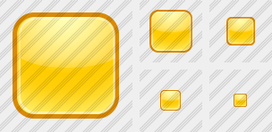 Square Yellow Icon