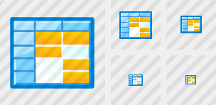 Table Cells Icon